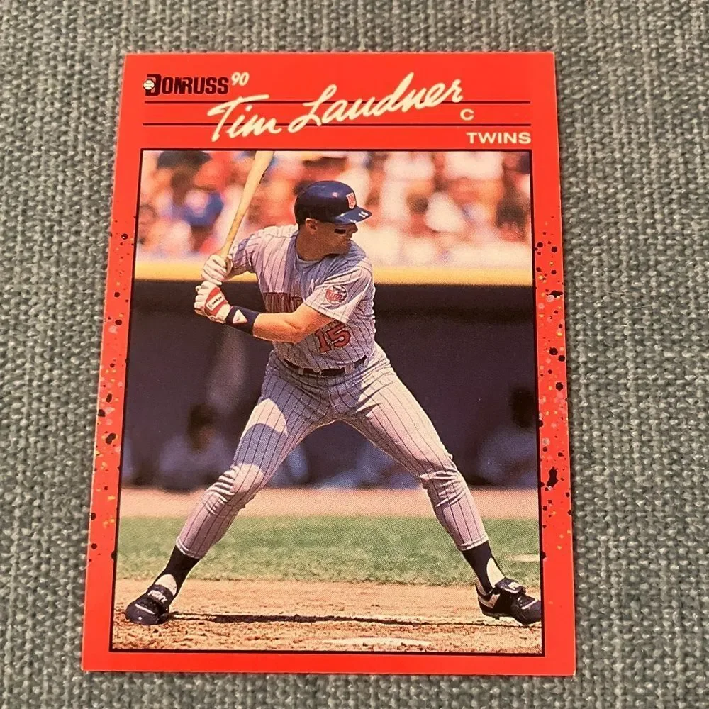 1990 Donruss Minnesota Twins Baseball Card Trading Card